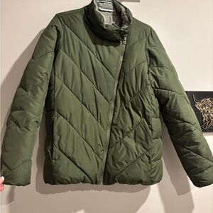 Woolrich Forest Green Puffer Jacket